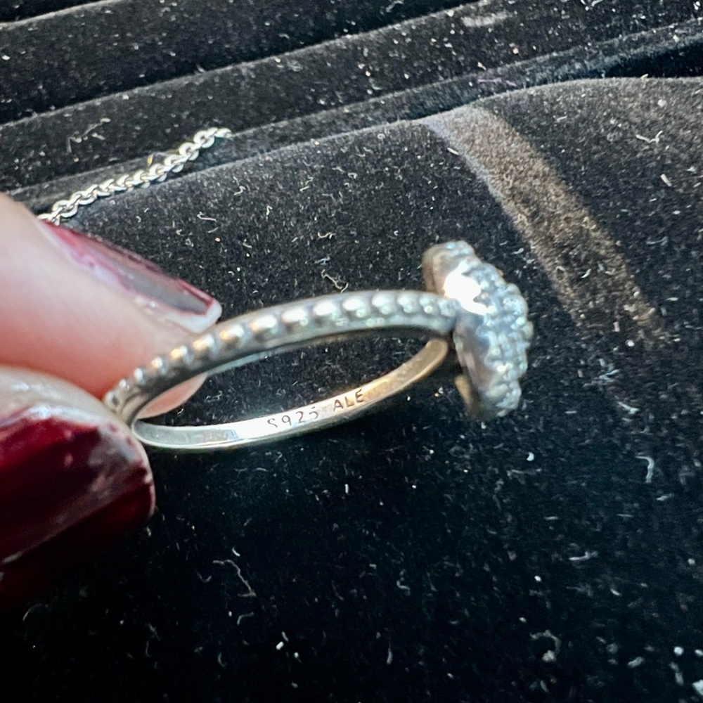 Sterling Silver 925 stamped Ring size 7 - Picture 3 of 12